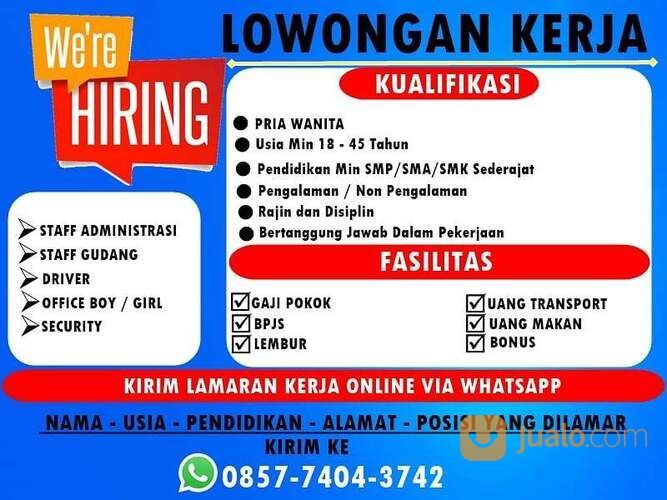 Lowongan Helper Gudang