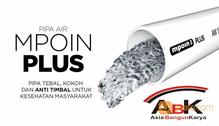 Pipa PVC MPOIN Type D 3" Pipa Anti Timbal