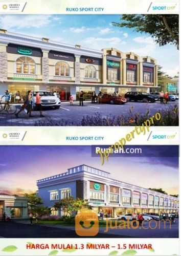 Ruko Monaco Dp Bs Cicil, Lokasi Strategis Di Jababeka Cikarang Sportcity