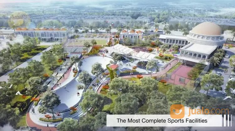 Ruko Monaco Dp Bs Cicil, Lokasi Strategis Di Jababeka Cikarang Sportcity