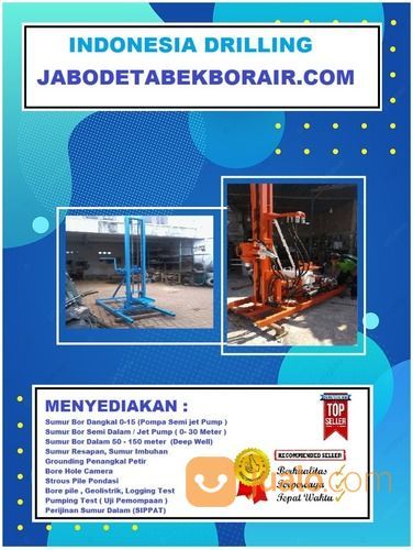 Bor Sumur Jet Pump Di Malaka Sari Pd Bambu Pd Kelapa Pd Kopi