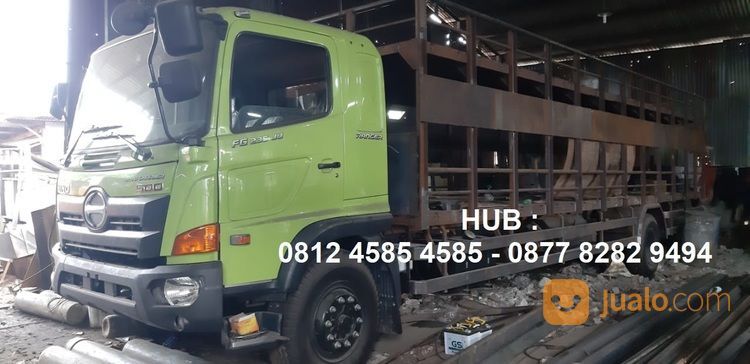 Harga Karoseri Bak Besi Auto Carrier Truk Angkutan Sepeda Motor