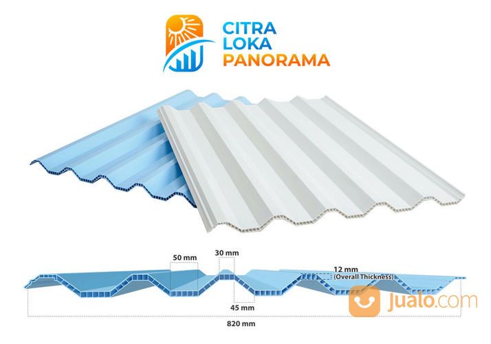 ATAP ROOFTOP SEMI-TRANSPARANT / Atap PVC