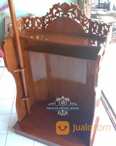 Mimbar Podium Masjid Set Tongkat Khutbah