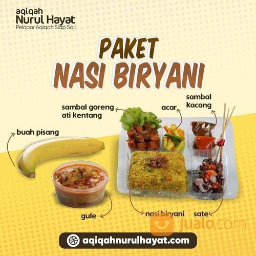 Paket Aqiqah Tasikmalaya Nurul Hayat Nasi Kebuli
