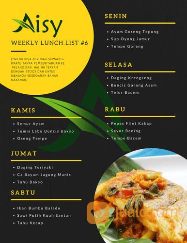 Menu Catering Harian Semarang Paket Keluarga #6