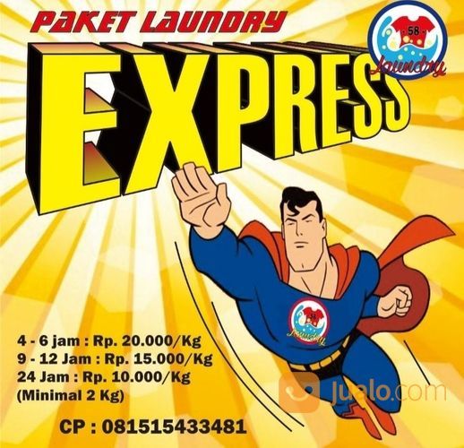 Paket Laundry Ekspress/Kilat