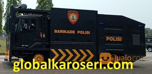 KAROSERI KENDARAAN TAKTIS WATER CANNON (KAROSERI GLOBAL)