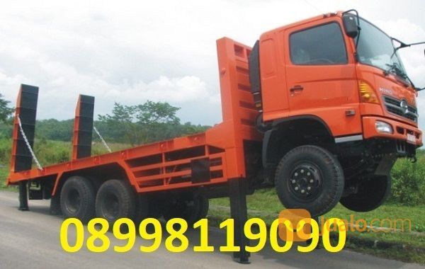 HARGA SELF LOADER TRUCK / SELF LOADER CRANE TRUCK / TRADO (KAROSERI GLOBAL)