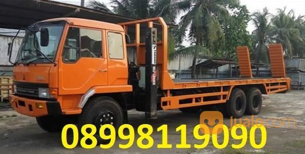 HARGA SELF LOADER TRUCK / SELF LOADER CRANE TRUCK / TRADO (KAROSERI GLOBAL)