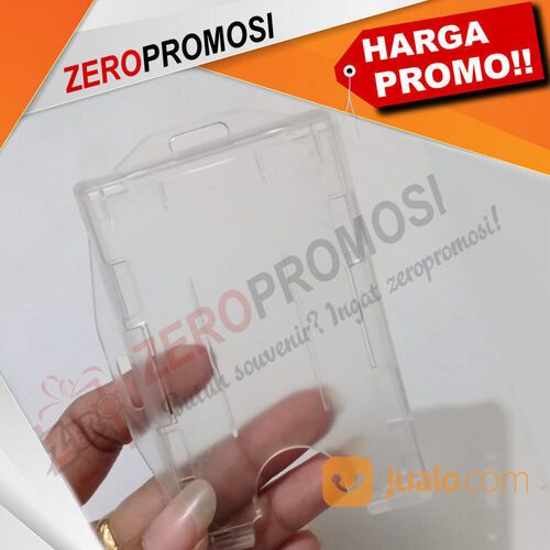Casing ID Card Dari Acrylic Kapasitas 2 Kartu