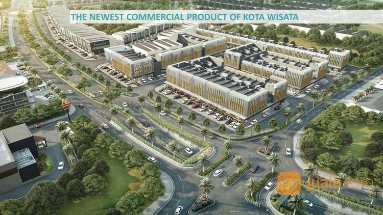 Downtown Madison Kota Wisata Rukan Konsep Alfresco