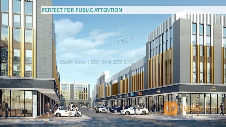 Downtown Madison Kota Wisata Rukan Konsep Alfresco