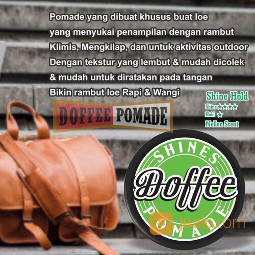 Hair Pomade Aroma Dari Doffee Pomade Oil Based 50g, Tegalsari, Surabaya