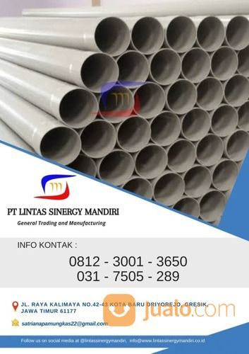 PIPA PVC UKURAN 6 INCH TEBAL READY STOCK MURAH