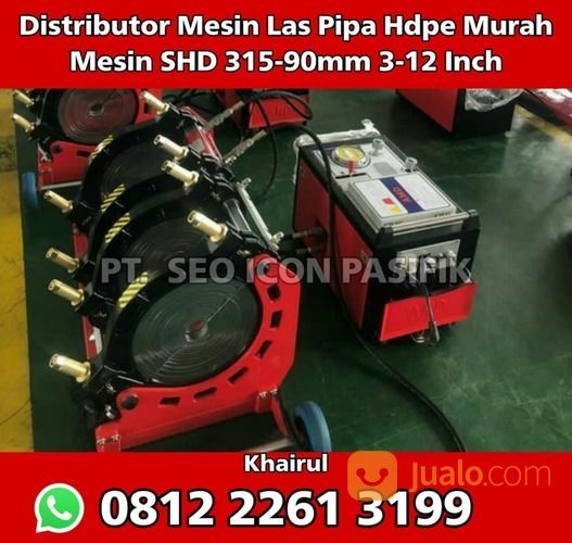 Mesin Las Pipa Hdpe 160 Hydraulic 2-6 Inch