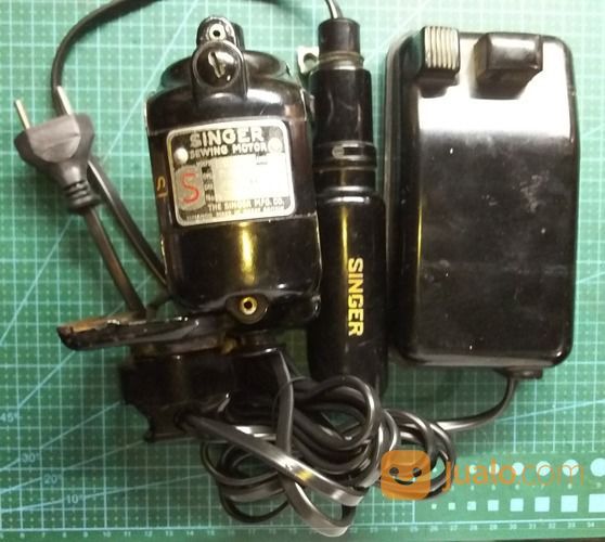 Dinamo Mesin Jahit Singer Motor Type 222K 99K 66 127 128 Klasik Kuno Antik Rare Item