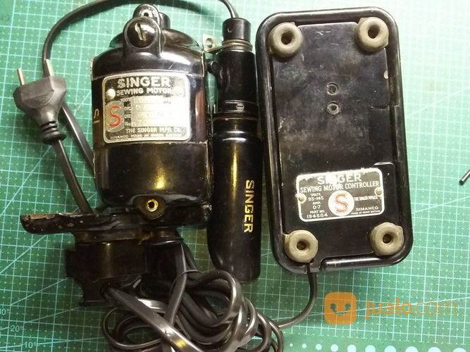 Dinamo Mesin Jahit Singer Motor Type 222K 99K 66 127 128 Klasik Kuno Antik Rare Item