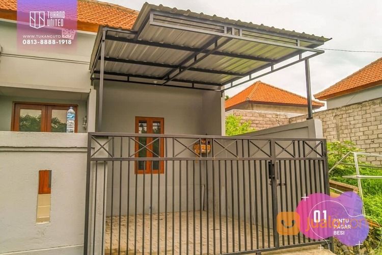 Pintu Pagar Besi Minimalis Bali