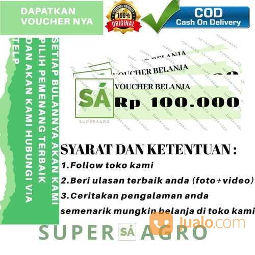 Pupuk Granul Organik 1kg - Pupuk Kelapa Sawit Dan Karet - Pupuk Organik Super Granule Modern Nasa