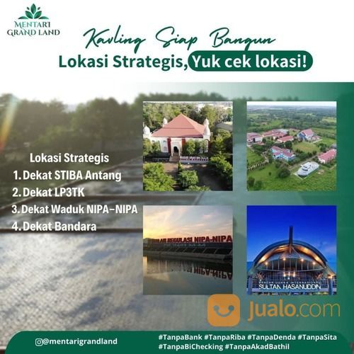 Perumahan Syariah, Tanpa Denda Dan Tanpa SITA, Dekat Makassar, Dengan Fasilitas Lengkap