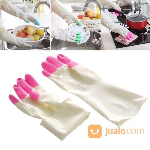 COD MAKASSAR | Sarung Tangan Cuci Piring Latex
