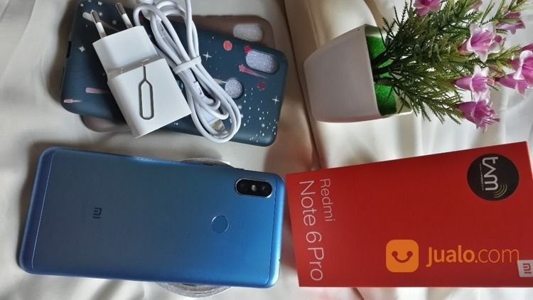 XIAOMI REDMI NOTE 6 PRO 3/32 WARNA BIRU (SECOND)