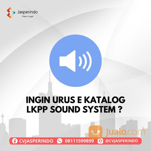 E KATALOG LKPP SOUND SYSTEM