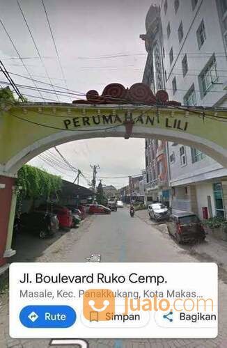 Rumah Murah Komp Lili Panakukang Mas Jl. Boulevard, Depan Mall Panakukang