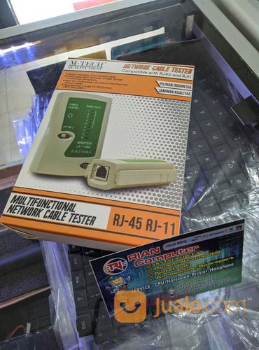 Network Cable Tester M-TECH, LAN Tester, RJ45 Tester, RJ11 Tester