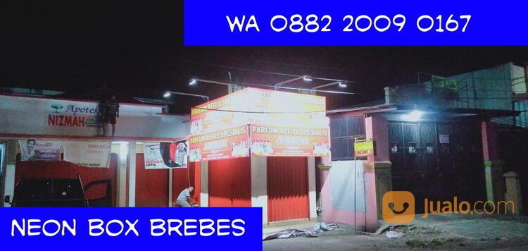 Ukuran Neon Box Indomaret Brebes