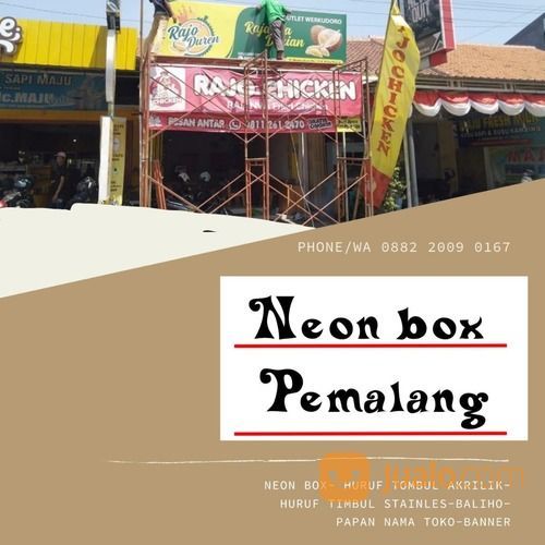 Pusat Neon Box Kotak Pemalang