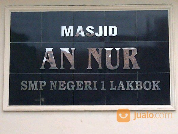 HURUF TIMBUL STAINLESS