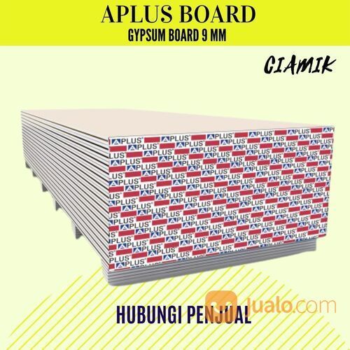 Gypsum Aplus Tebal 9 Mm