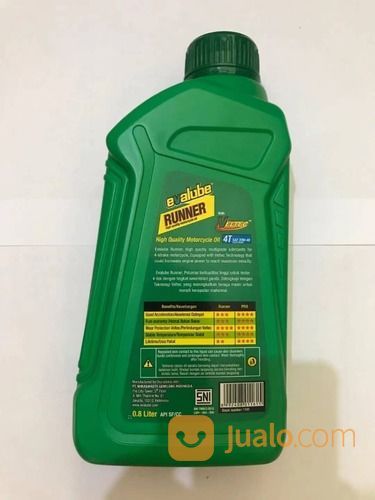 OLI MESIN EVALUBE RUNNER 4T 20W-40 0,8 LITER