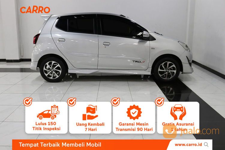 Toyota Agya 1.2 G TRD Sportivo MT 2018 Silver