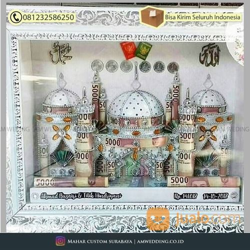 Mahar Pernikahan Bentuk Masjid