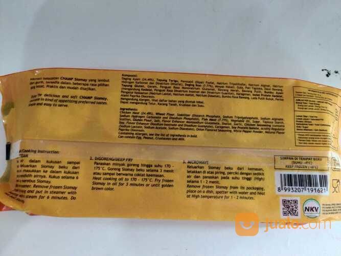 Champ Siomay Ayam & Ikan 180 Gram Harga Promo