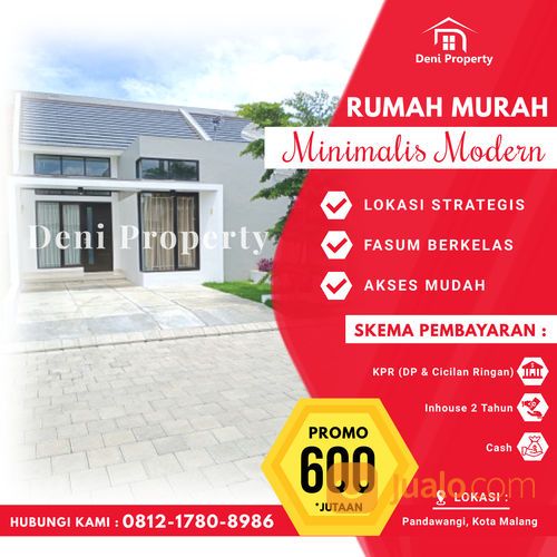 Promo Rumah Murah Minimalis Pinggir Jl Raya Di Kanigraha Pandanwangi
