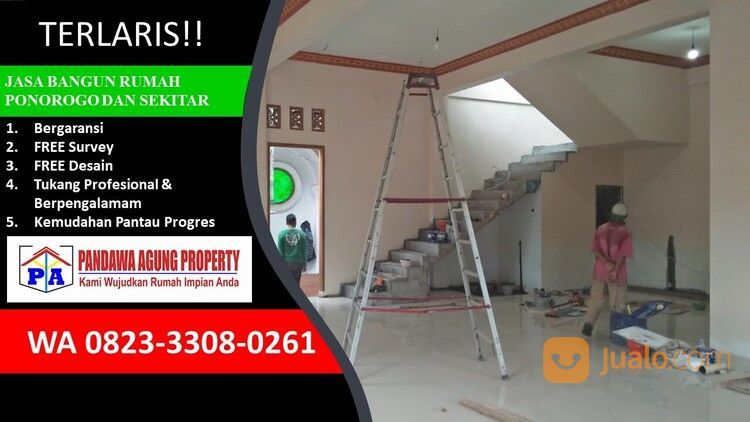 BERGARANSI | 0823-3308-0261 | Jasa Bangun Rumah Terdekat Di Ponorogo, PANDAWA AGUNG PROPERTY