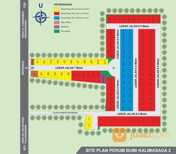 Bumi Kalimasada II Branggahan Kediri