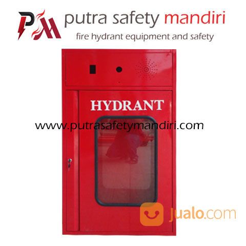 FIRE HYDRANT BOX TYPE B KACA KUNCI + SLOT FIRE ALARM KOTAK ALAT PEMADAM KEBAKARAN INDOOR IHB