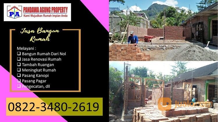 GARANSI | Harga Borong Bangunan Per Meter Persegi Kediri, PANDAWA AGUNG PROPERTY