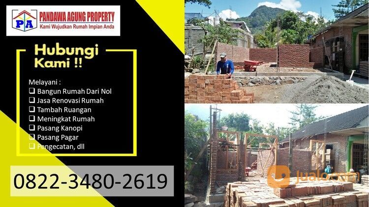 GARANSI | Harga Borong Bangunan Per Meter Persegi Kediri, PANDAWA AGUNG PROPERTY