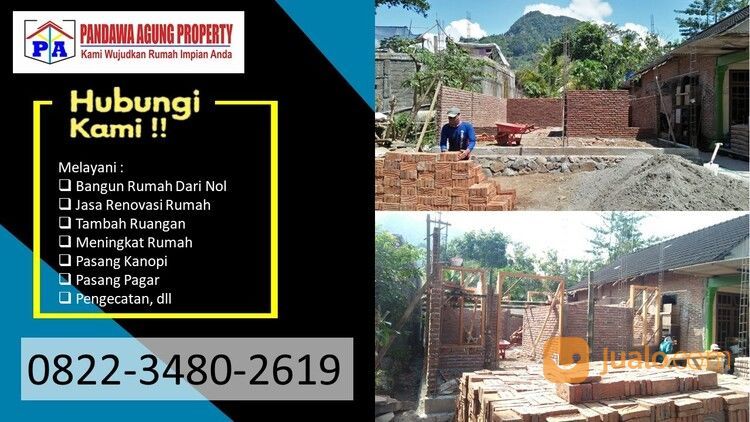 GARANSI | Harga Borong Bangunan Per Meter Persegi Kediri, PANDAWA AGUNG PROPERTY