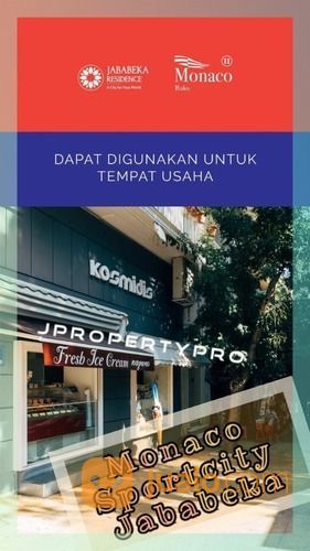 Ruko Unggulan Untuk Investasi Ruko Monaco Jababeka Cikarang Sport City