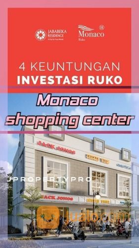 Ruko Unggulan Untuk Investasi Ruko Monaco Jababeka Cikarang Sport City