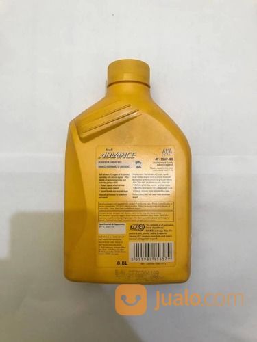 OLI SHELL ADVANCE AX5 800 ML 15W-40 ORIGINAL SHELL