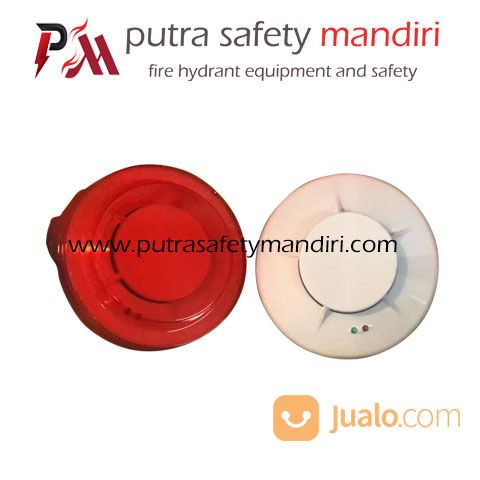 PHOTOELECTRIC SMOKE DETECTOR JITTECH ALAT SENSOR PENDETEKSI ASAP KEBAKARAN GEDUNG MURAH