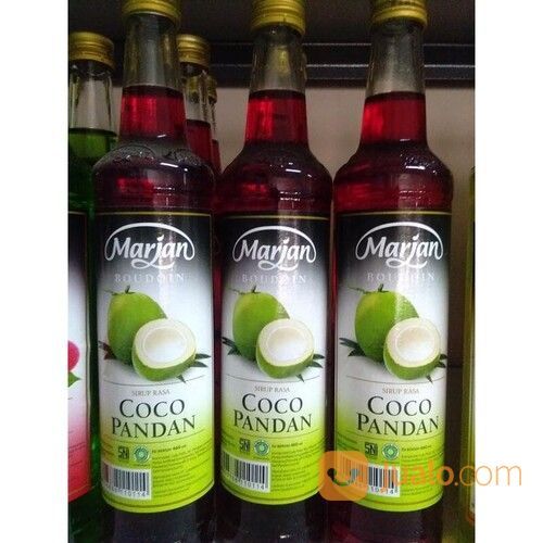 Sirup Marjan Cocopandan 460ml Dus Isi 12 Pcs
